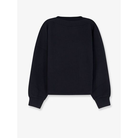 Alaia Women Boatneck Cotton Sweatshirt